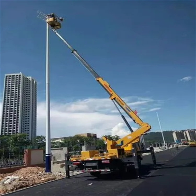 阆中维修路灯的曲臂升降车出租